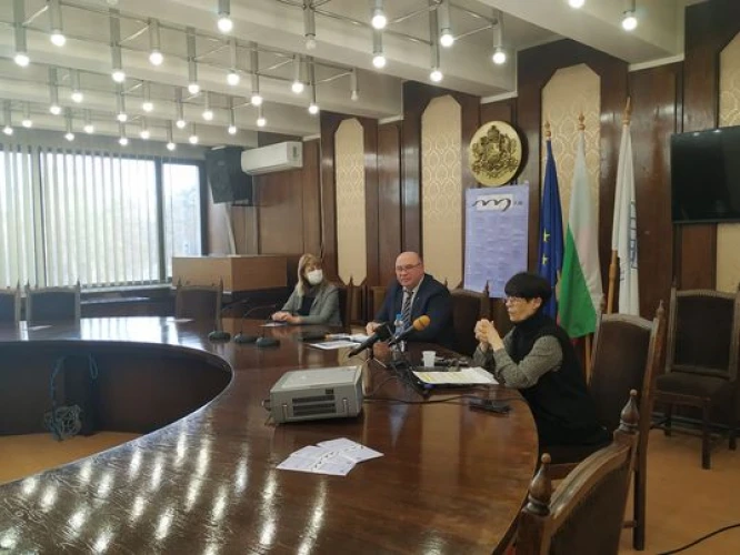 Press conference for 61. MF "March Music Days", Ruse 2022